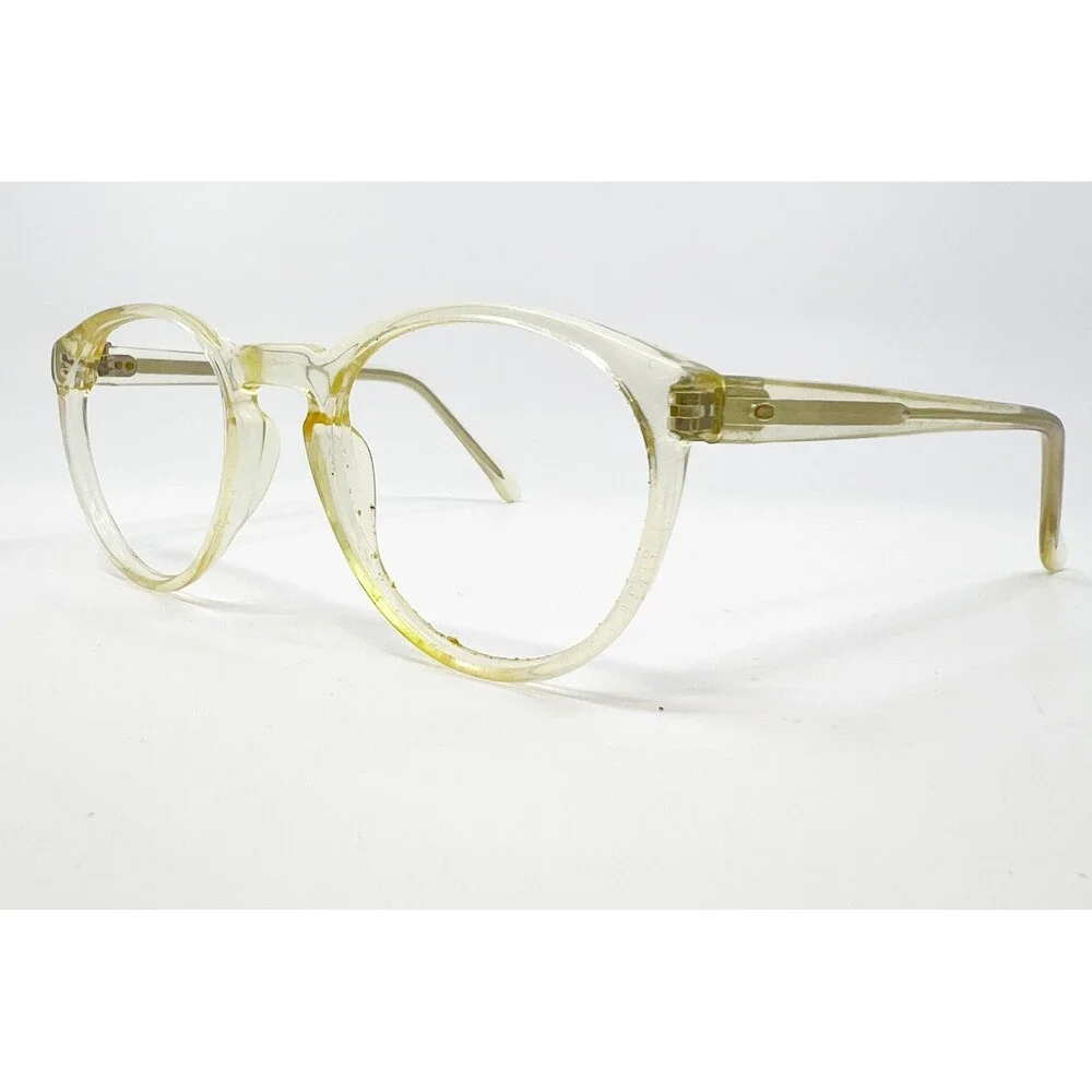 Neil Eyeglasses Mens Clear Round Full Rim Frames 49-21-140
